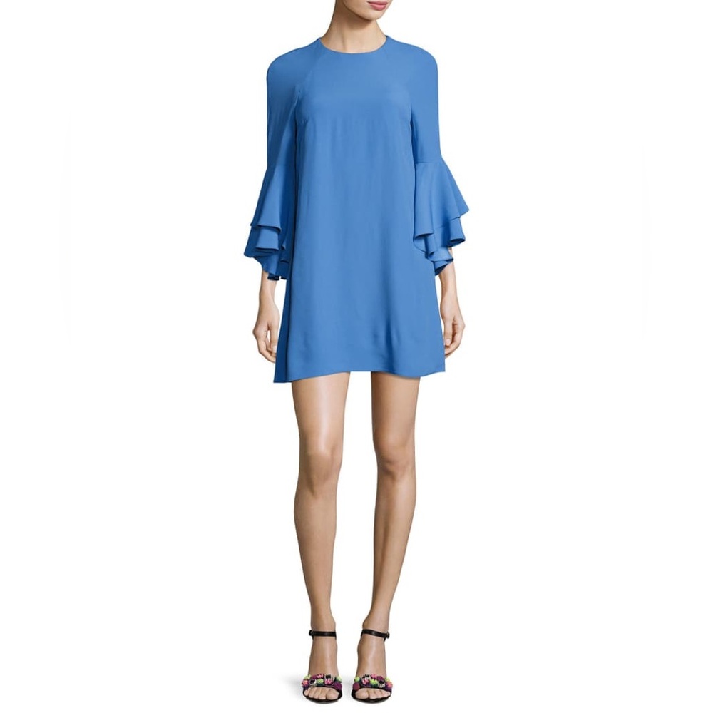 Alexis Women Melany Mini Dress Size XS Bell Sleeve Designer Capsule Event Party